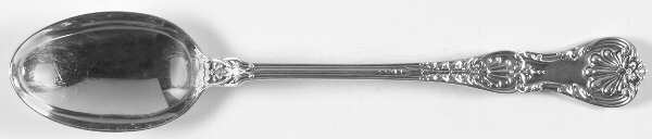 King George (Sterling, 1894, No Monograms) Gravy/Dressing Spoon with Button