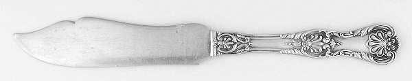 King George (Sterling, 1894, No Monograms) Small Individual Solid Fish Knife