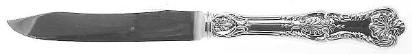 King George (Sterling, 1894, No Monograms) Individual Fruit Knife with Silverplate Blade