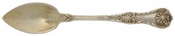 King George (Sterling, 1894, No Monograms) Fruit/Orange Spoon