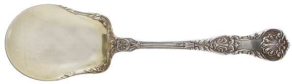 King George (Sterling, 1894, No Monograms) Large Jelly Spoon