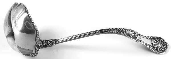 King George (Sterling, 1894, No Monograms) Oyster Ladle Solid Piece