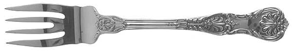 King George (Sterling, 1894, No Monograms) Individual Salad Fork
