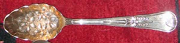 Kings I (Sterling, 1875) Solid Berry Spoon/Tablespoon