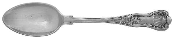 Kings II (Sterling, 1885) Dessert/Oval Soup Spoon