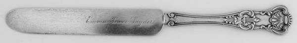 Kings III (Sterling, 1885) Solid Tea/Child Knife