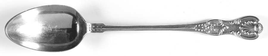 Kings III (Sterling, 1885) Gravy/Dressing Spoon with Button