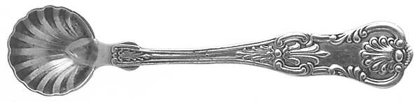 Kings III (Sterling, 1885) Individual Salt Spoon