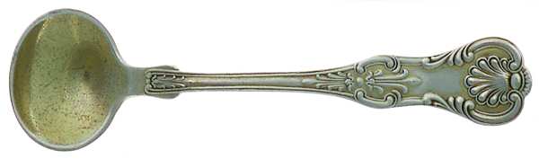 Kings III (Sterling, 1885) Master Salt Spoon