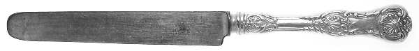 Kings III (Sterling, 1885) Blunt Hollow Knife with Bolster