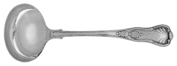 Kings (Silverplate, 1890) Bouillon Ladle