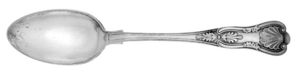 Kings (Silverplate, 1890) Dessert/Oval Soup Spoon