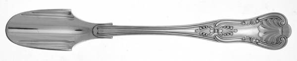 Kings (Silverplate, 1890) Solid Cheese Scoop