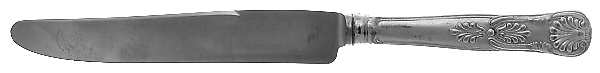 Kings (Silverplate, 1890) New French Hollow Knife