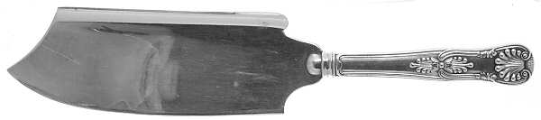 Kings (Silverplate, 1890) Fish Server with Silverplate Blade