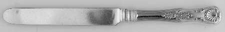 Kings (Silverplate, 1890) Dessert/Tea Knife with Silverplate Blade