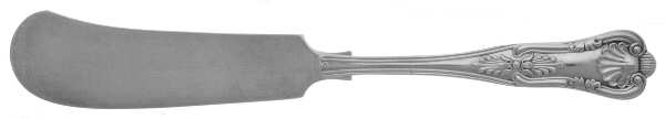 Kings (Silverplate, 1890) Small Flat Handled Butter Spreader