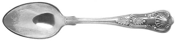Kings (Silverplate, 1890) Demitasse Spoon