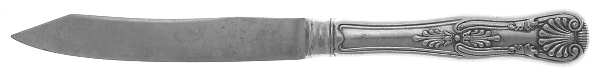 Kings (Silverplate, 1890) Individual Fruit Knife with Silverplate Blade