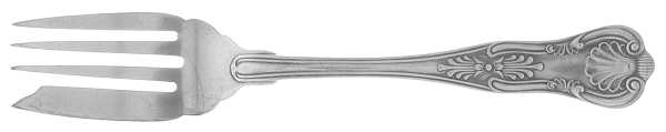 Kings (Silverplate, 1890) Individual Salad Fork