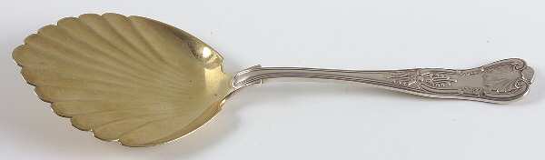 Kings (Silverplate, 1890) Tomato Server, Solid Piece