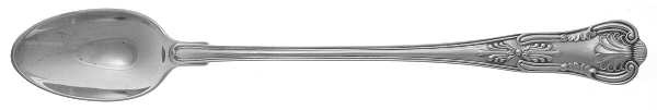 Kings (Silverplate, 1890) Iced Tea Spoon