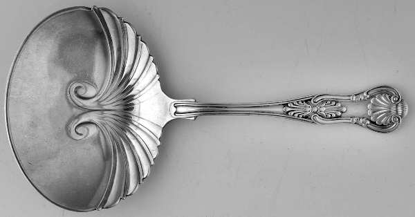 Kings (Silverplate, 1890) Solid Bon Bon Spoon