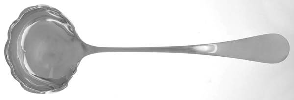 Knickerbocker-Plain (Sterling, 1870) Large Solid Soup Ladle