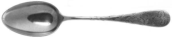 Knickerbocker-Etched (Sterling, 1870) Tablespoon (Serving Spoon)