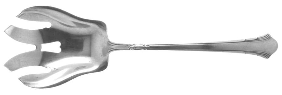 Lady Caroline (Silverplate, 1930) Solid Salad Serving Fork