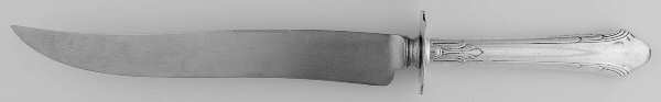 Lady Caroline (Silverplate, 1930) Large Stainless Blade Roast Carving Knife
