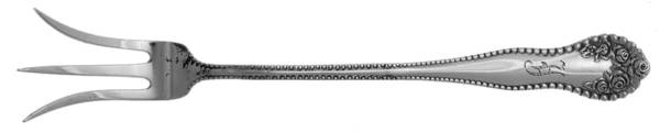 Lancaster (Sterling, 1897, No Monograms) Lemon Fork