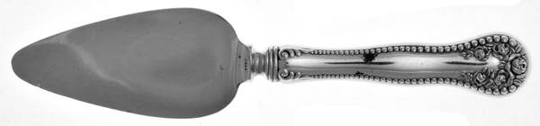 Lancaster (Sterling, 1897, No Monograms) Cheese Server with Silverplate Blade