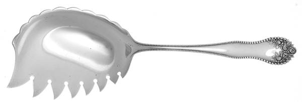 Lancaster (Sterling, 1897, No Monograms) Solid Macaroni Server