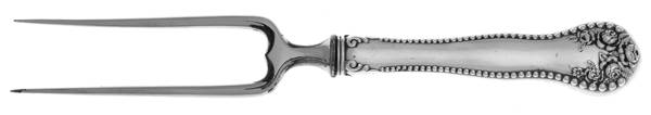 Lancaster (Sterling, 1897, No Monograms) Large Joint/Roast Holder Fork
