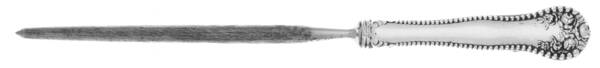 Lancaster (Sterling, 1897, No Monograms) Small Steel Rod Sharpener Knife