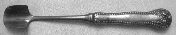 Lancaster (Sterling, 1897, No Monograms) Cheese Scoop with Silverplate Scoop