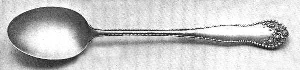 Lancaster (Sterling, 1897, No Monograms) Solid Gravy Serving Spoon