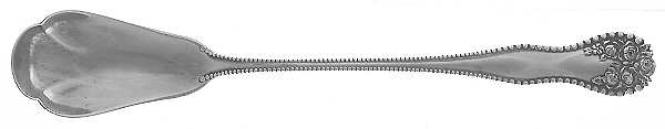 Lancaster (Sterling, 1897, No Monograms) Large Horseradish Serving Spoon