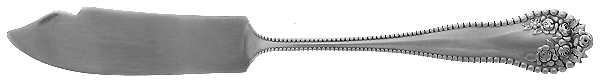 Lancaster (Sterling, 1897, No Monograms) Flat Handle Master Butter Knife