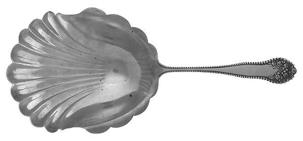 Lancaster (Sterling, 1897, No Monograms) Cracker Spoon