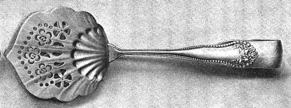 Lancaster (Sterling, 1897, No Monograms) Solid Piece Aspragus Tongs