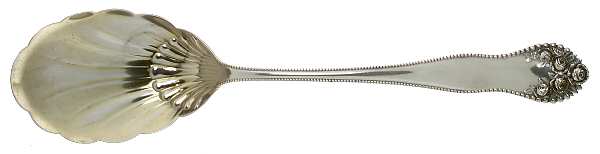 Lancaster (Sterling, 1897, No Monograms) Oversize Solid Salad Serving Spoon