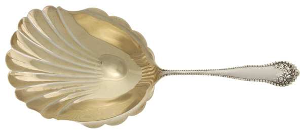 Lancaster (Sterling, 1897, No Monograms) Cracker Spoon