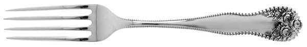Lancaster (Sterling, 1897, No Monograms) Fork