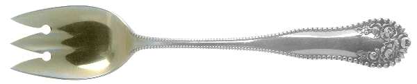 Lancaster (Sterling, 1897, No Monograms) Small Ice Cream Fork