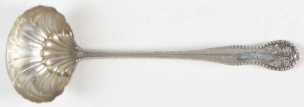 Lancaster (Sterling, 1897, No Monograms) Solid Piece Cream Ladle
