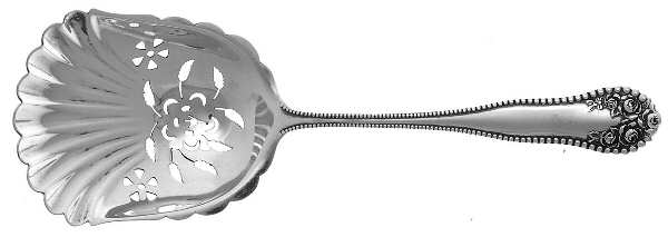 Lancaster (Sterling, 1897, No Monograms) Almond Scoop Solid Piece