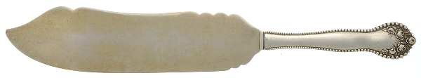 Lancaster (Sterling, 1897, No Monograms) Solid Ice Cream Slicer