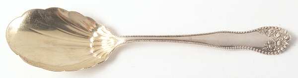 Lancaster (Sterling, 1897, No Monograms) Solid Salad Serving Spoon